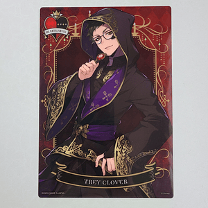 [Heartslabyul] Trey Clover - Clear poster [Twisted Wonderland]