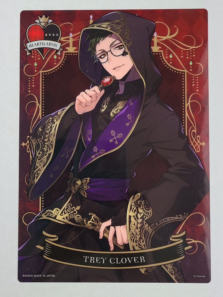 [Heartslabyul] Trey Clover - Clear poster [Twisted Wonderland] 1