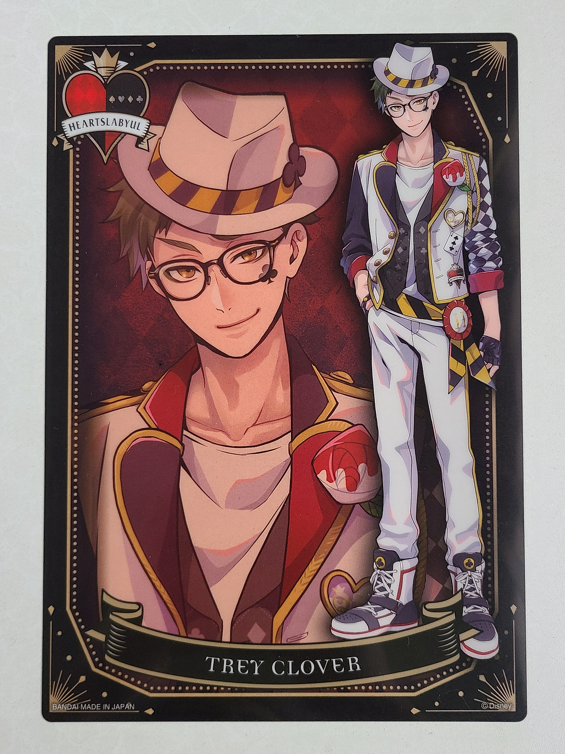 [Heartslabyul] Trey Clover - Clear poster [Twisted Wonderland] 1