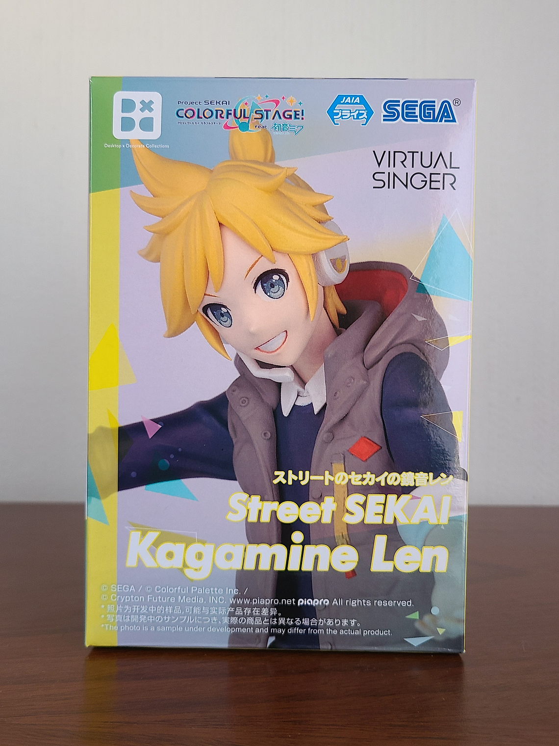 LEN KAGAMINE [VIVID BAD SQUAD] - FIGURA DESKTOP X DECORATE COLLECTIONS (SEGA) [PROJECT SEKAI] [VOCALOID] 1
