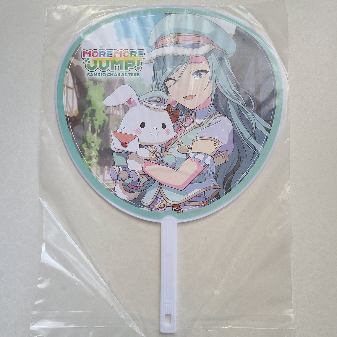 [More More Jump] Shizuku Hinomori - Uchiwa BIG Collab SANRIO [Project Sekai] 1