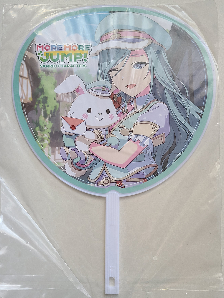 [More More Jump] Shizuku Hinomori - Uchiwa BIG Collab SANRIO [Project Sekai] 1