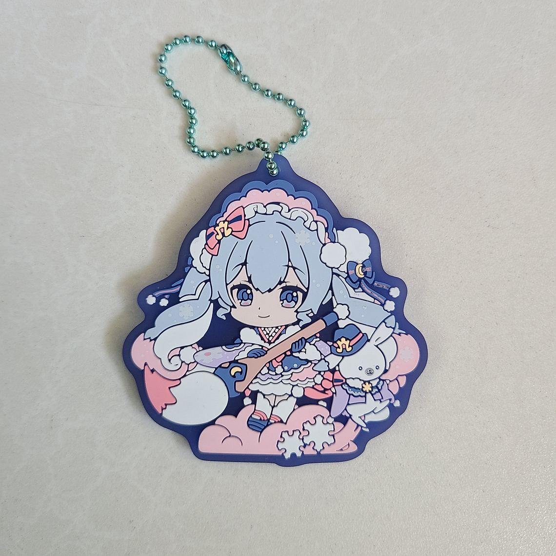 Hatsune Miku (Snow Miku 2023) - Ballchain de goma [VOCALOID] 1