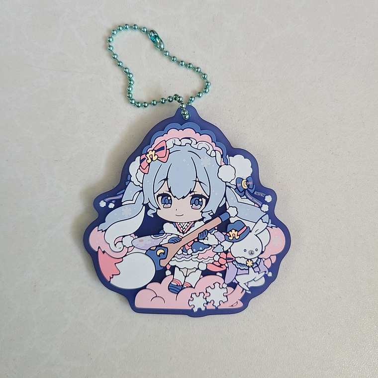 Hatsune Miku (Snow Miku 2023) - Ballchain de goma [VOCALOID] 1