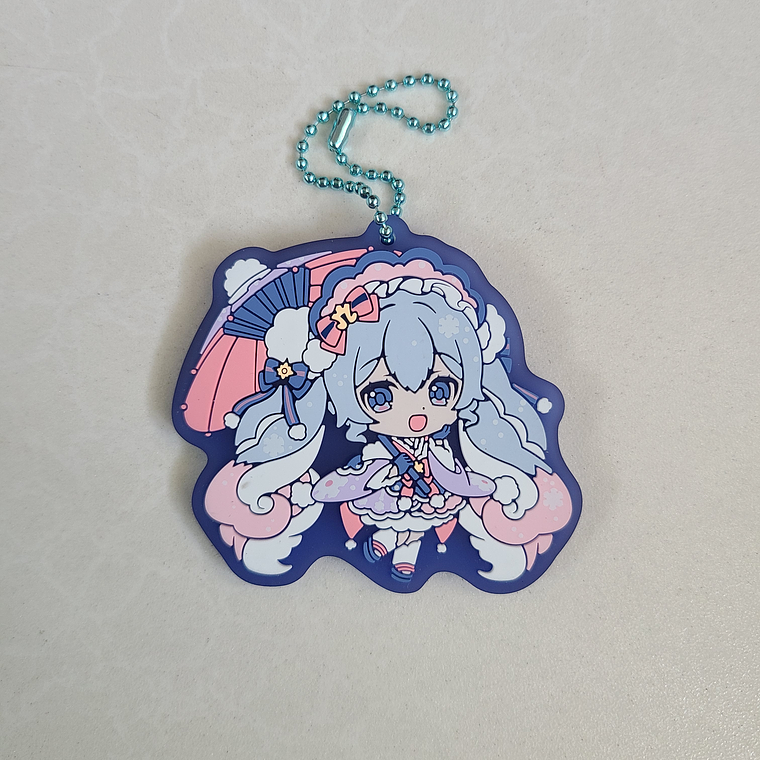 Hatsune Miku (Snow Miku 2023) - Ballchain de goma [VOCALOID] 1