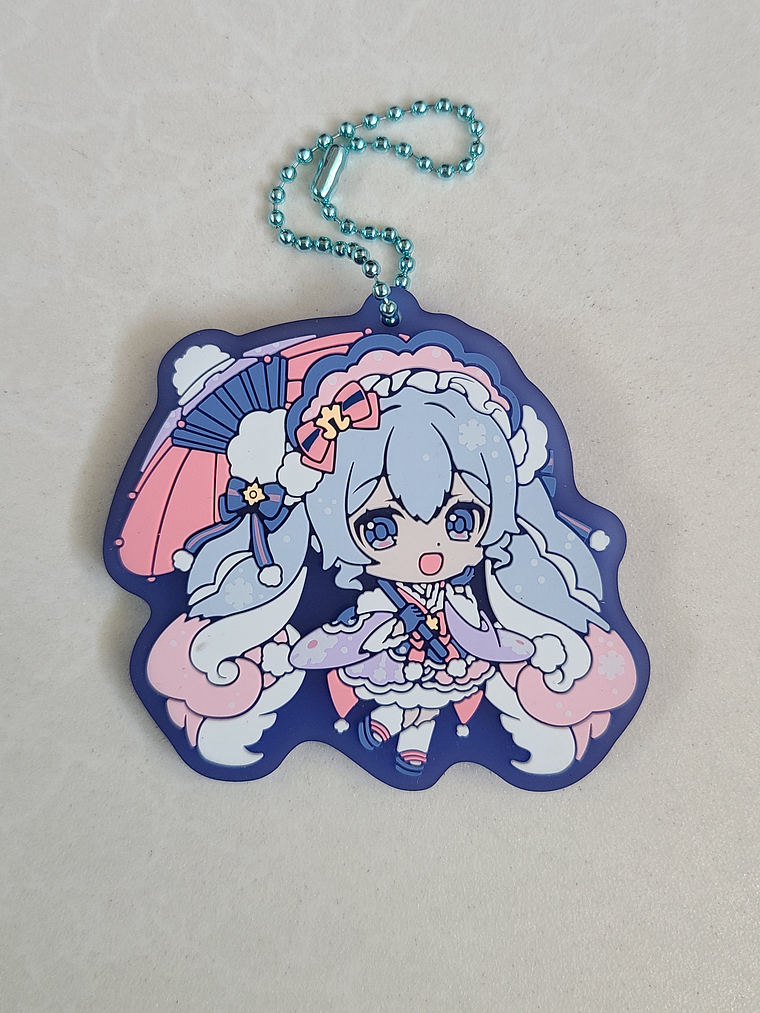 Hatsune Miku (Snow Miku 2023) - Ballchain de goma [VOCALOID] 1