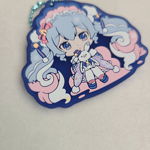 Hatsune Miku (Snow Miku 2023) - Ballchain de goma [VOCALOID]