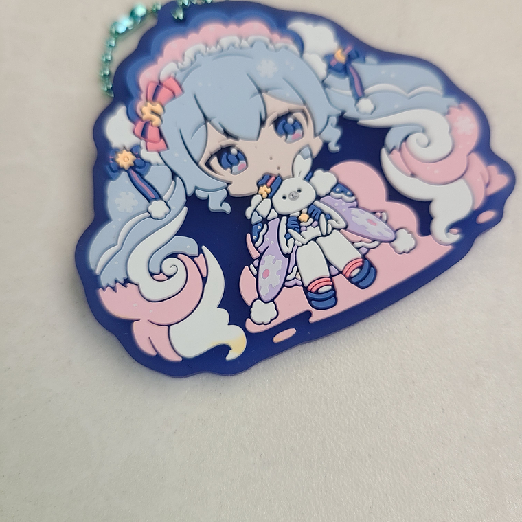 Hatsune Miku (Snow Miku 2023) - Ballchain de goma [VOCALOID] 2