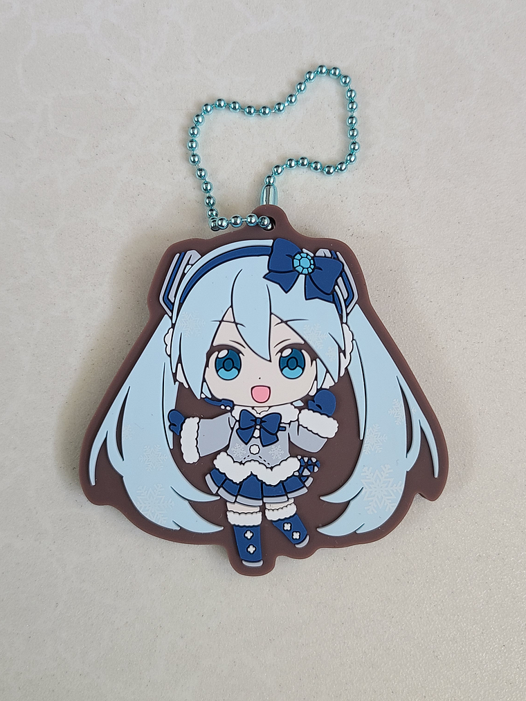 Hatsune Miku (Snow Miku 2012) - Ballchain de goma [VOCALOID] 1