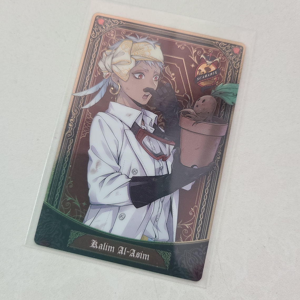 [Scarabia] Kalim al Asim - Wafer Card [Twisted Wonderland] 1