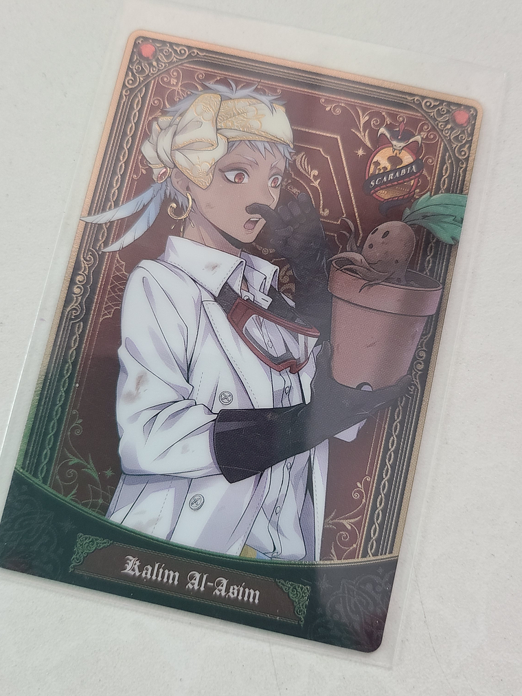 [Scarabia] Kalim al Asim - Wafer Card [Twisted Wonderland] 1