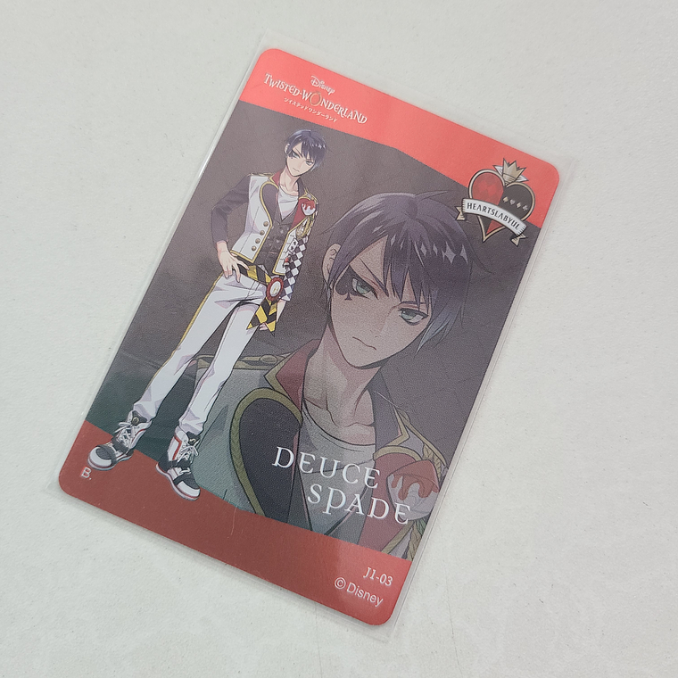 [Heartslabyul] Deuce Spade - WaferCard  [Twisted Wonderland] 2