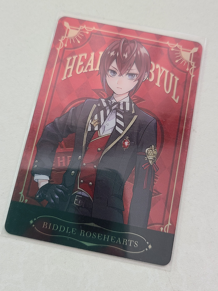 [Heartslabyul] Riddle Rosehearts - WaferCard  [Twisted Wonderland] 1