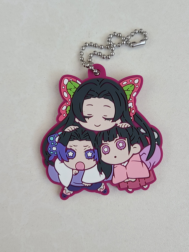 Kocho Shinobu & Kanae & Kanao - Ballchain de goma [Kimetsu no Yaiba] 1