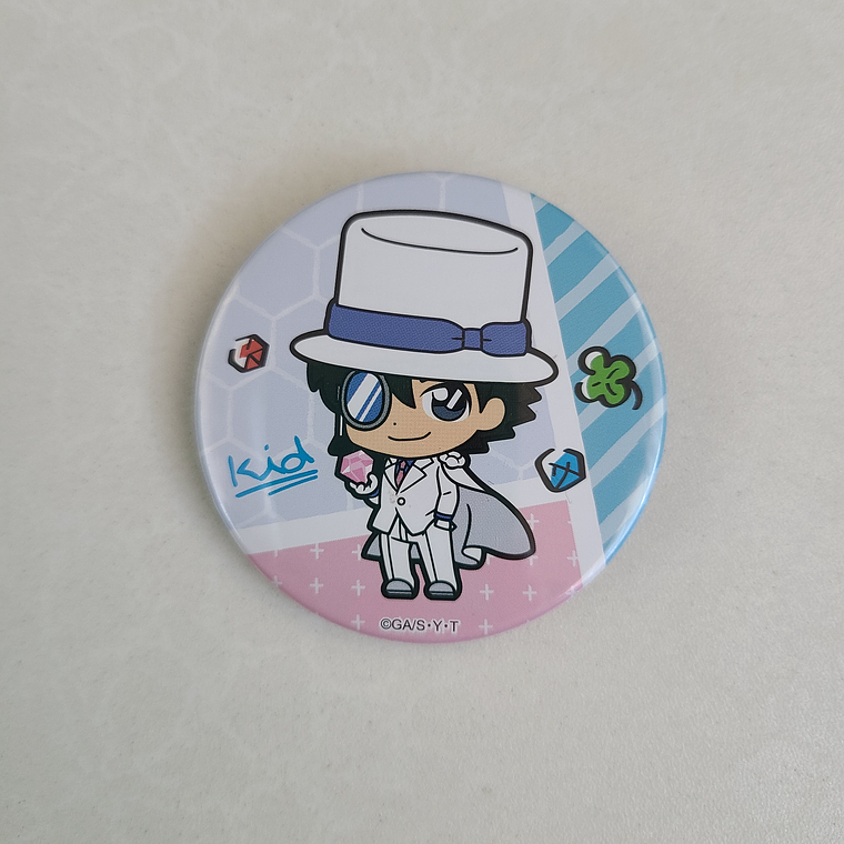 Kaito Kid - Chapita metálica [Detective Conan] 1