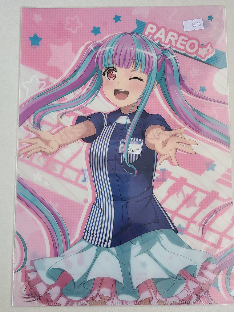 [Raise a Suilen] Reona Nyubara (Pareo) - Carpeta single [Bang Dream] 1