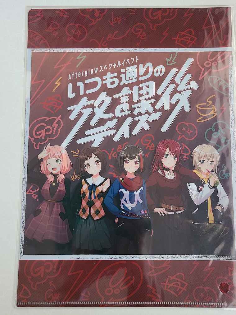 [Afterglow] Afterglow - Carpeta single [Bang Dream] 1