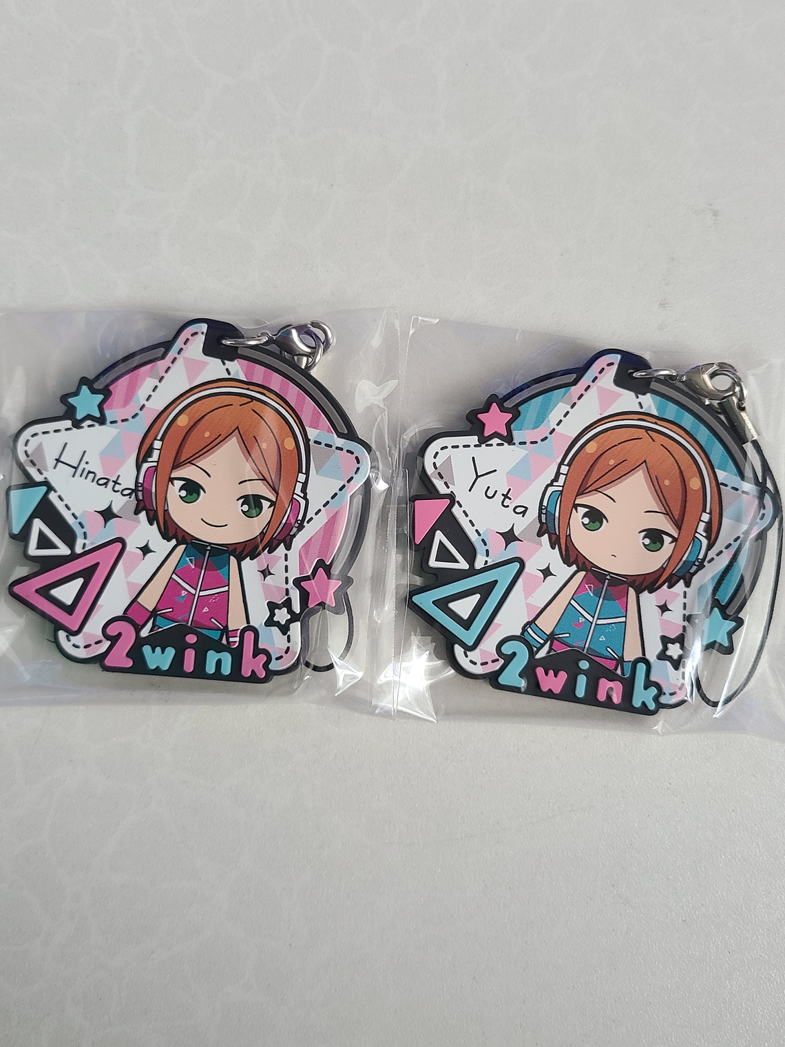 [2wink] Yuta & Hinata - Strap de goma [Ensemble Stars] 1