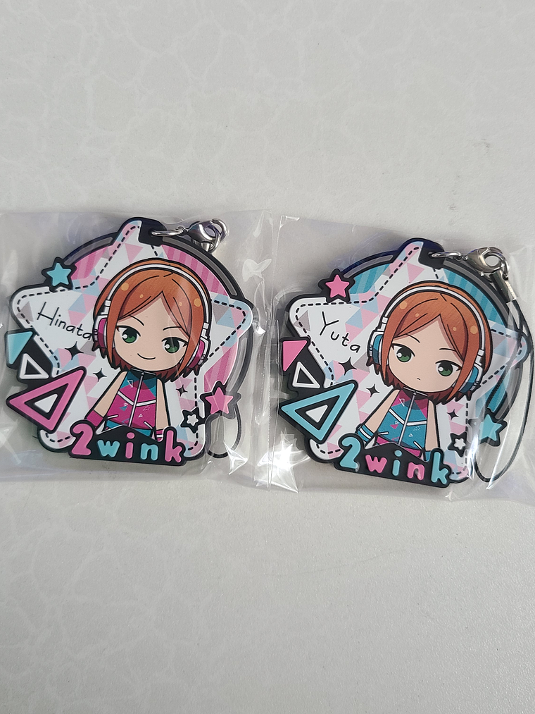 [2wink] Yuta & Hinata - Strap de goma [Ensemble Stars] 1