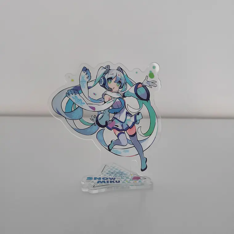 Hatsune Miku (Taito KUJI) - Stand acrílico Snow Miku [VOCALOID] 1