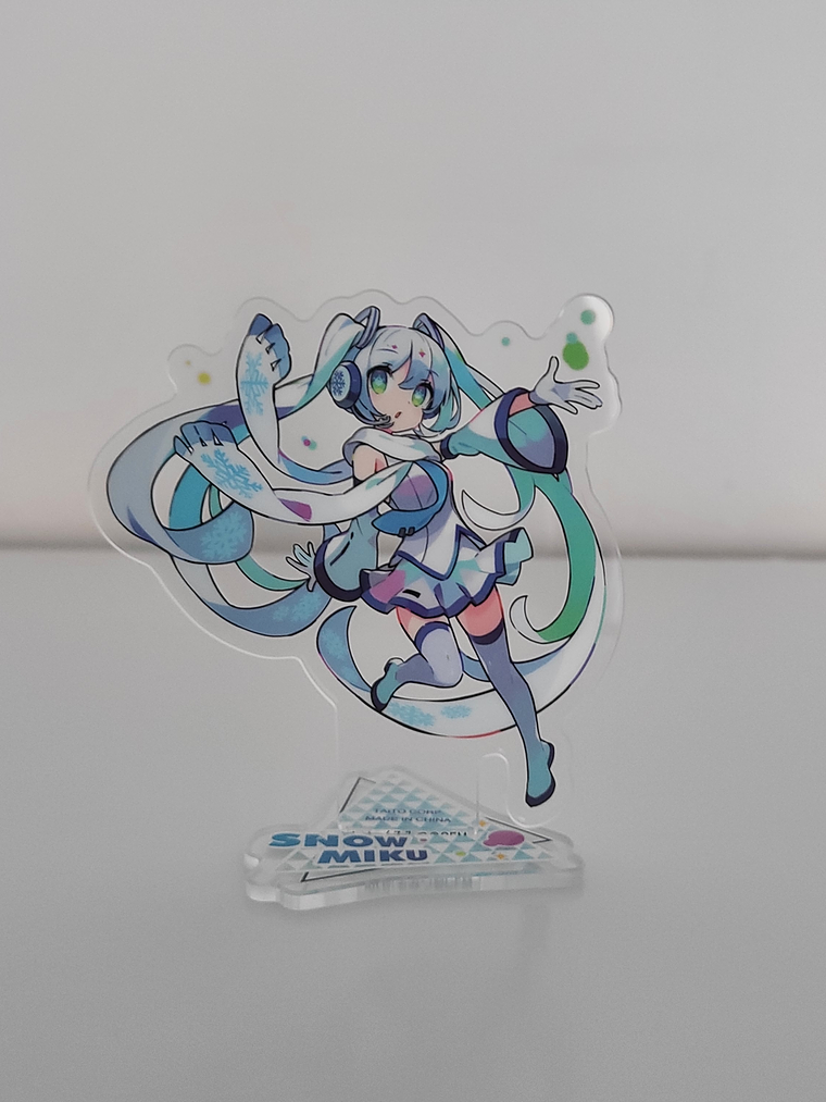 Hatsune Miku (Taito KUJI) - Stand acrílico Snow Miku [VOCALOID] 1