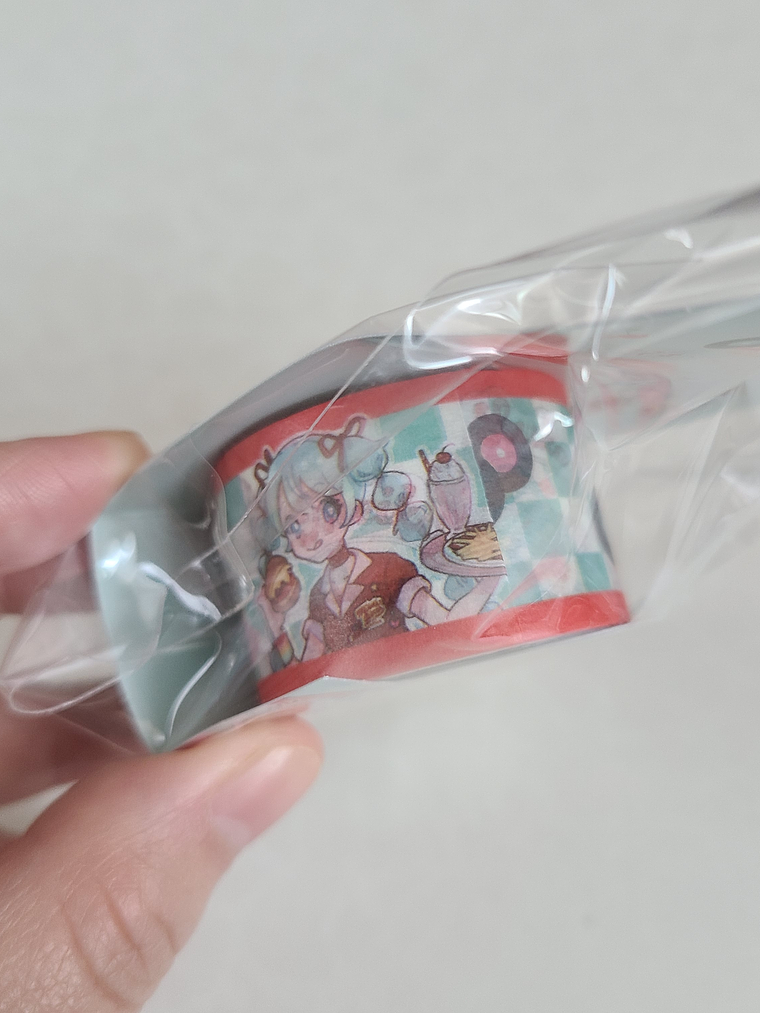 Hatsune Miku (Miku's Dinner) - Washi tape [VOCALOID] 2