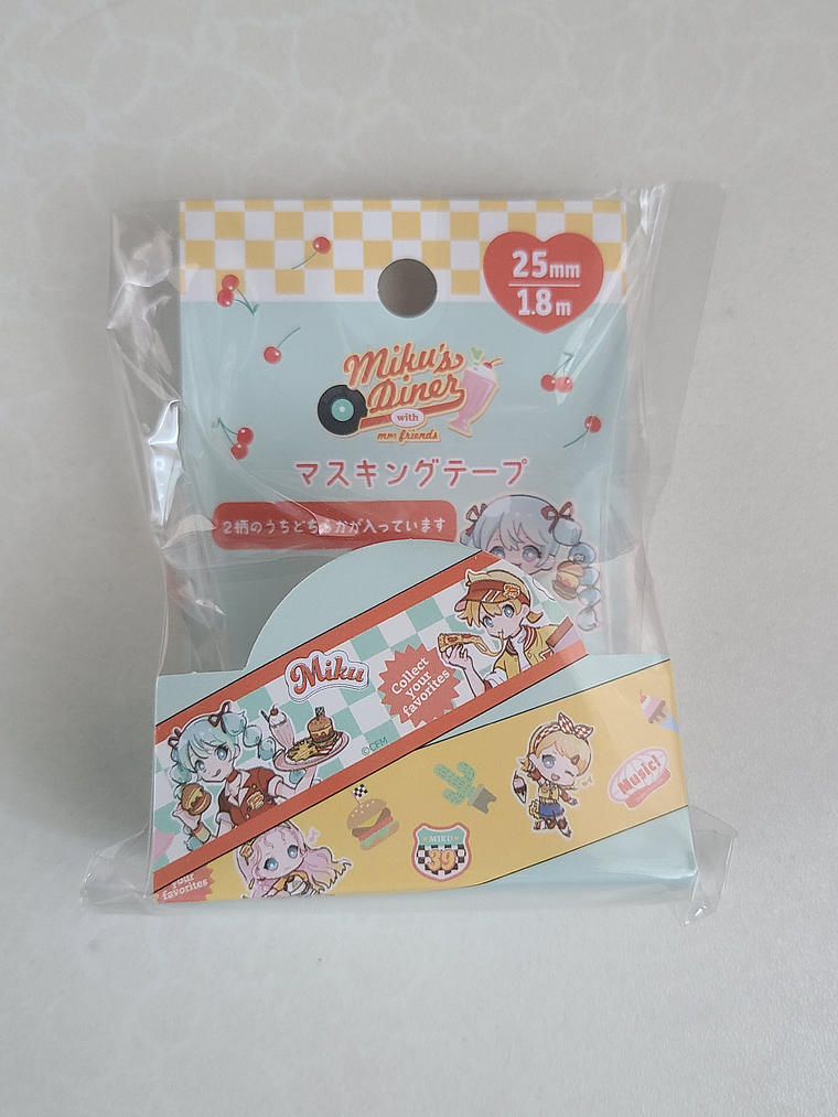 Hatsune Miku (Miku's Dinner) - Washi tape [VOCALOID] 1