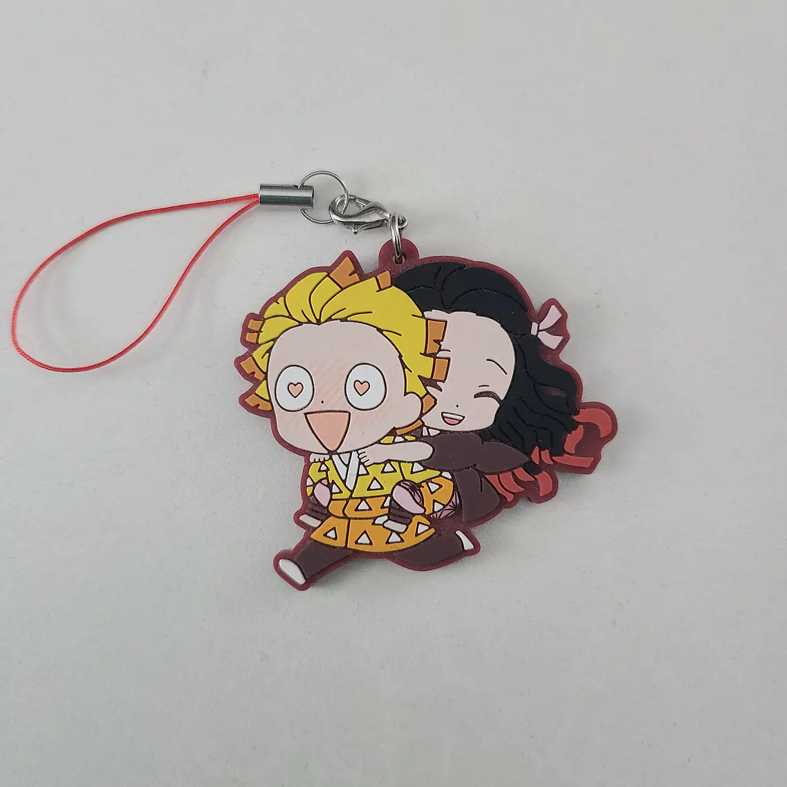 Agatsuma Zenitsu & Kamado Nezuko - Ballchain de goma [Kimetsu no Yaiba] 1