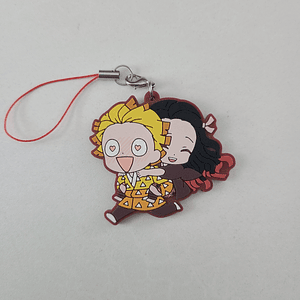 Agatsuma Zenitsu & Kamado Nezuko - Ballchain de goma [Kimetsu no Yaiba]