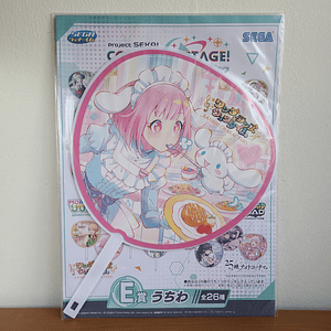 [Wonderlands] Emu Otori - Uchiwa BIG Collab SANRIO [Project Sekai]