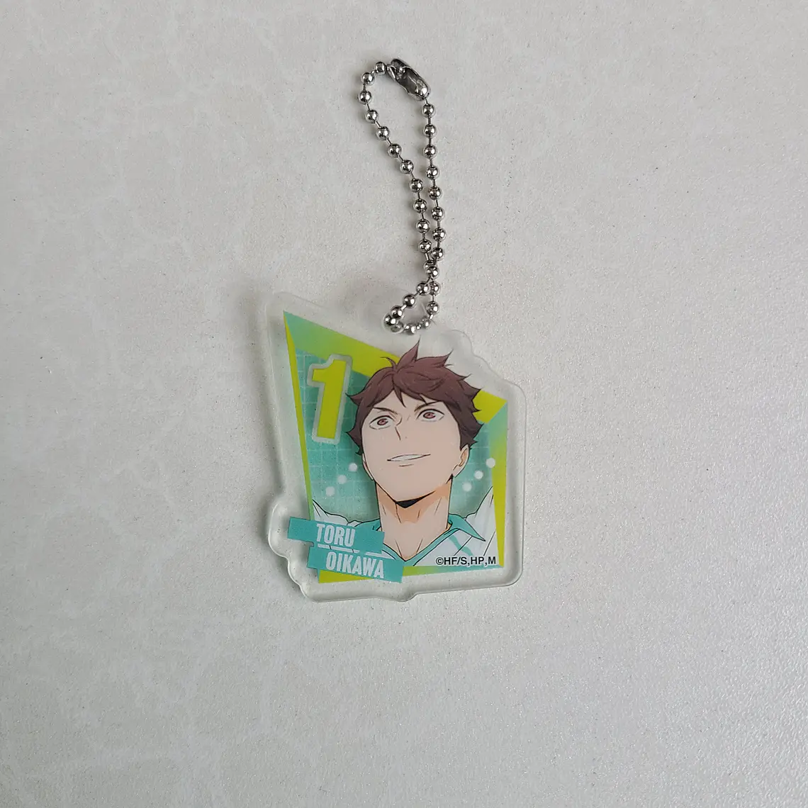 [Aoba Johsai] Toru Oikawa - Ballchain acrílico [Haikyuu] 1