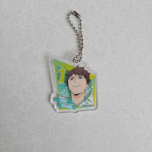 [Aoba Johsai] Toru Oikawa - Ballchain acrílico [Haikyuu]