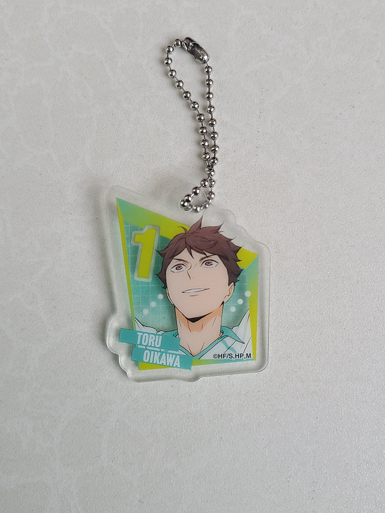 [Aoba Johsai] Toru Oikawa - Ballchain acrílico [Haikyuu] 1