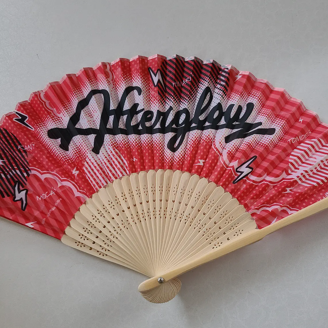 [Afterglow] Abanico de papel Afterglow [Bang Dream] 1