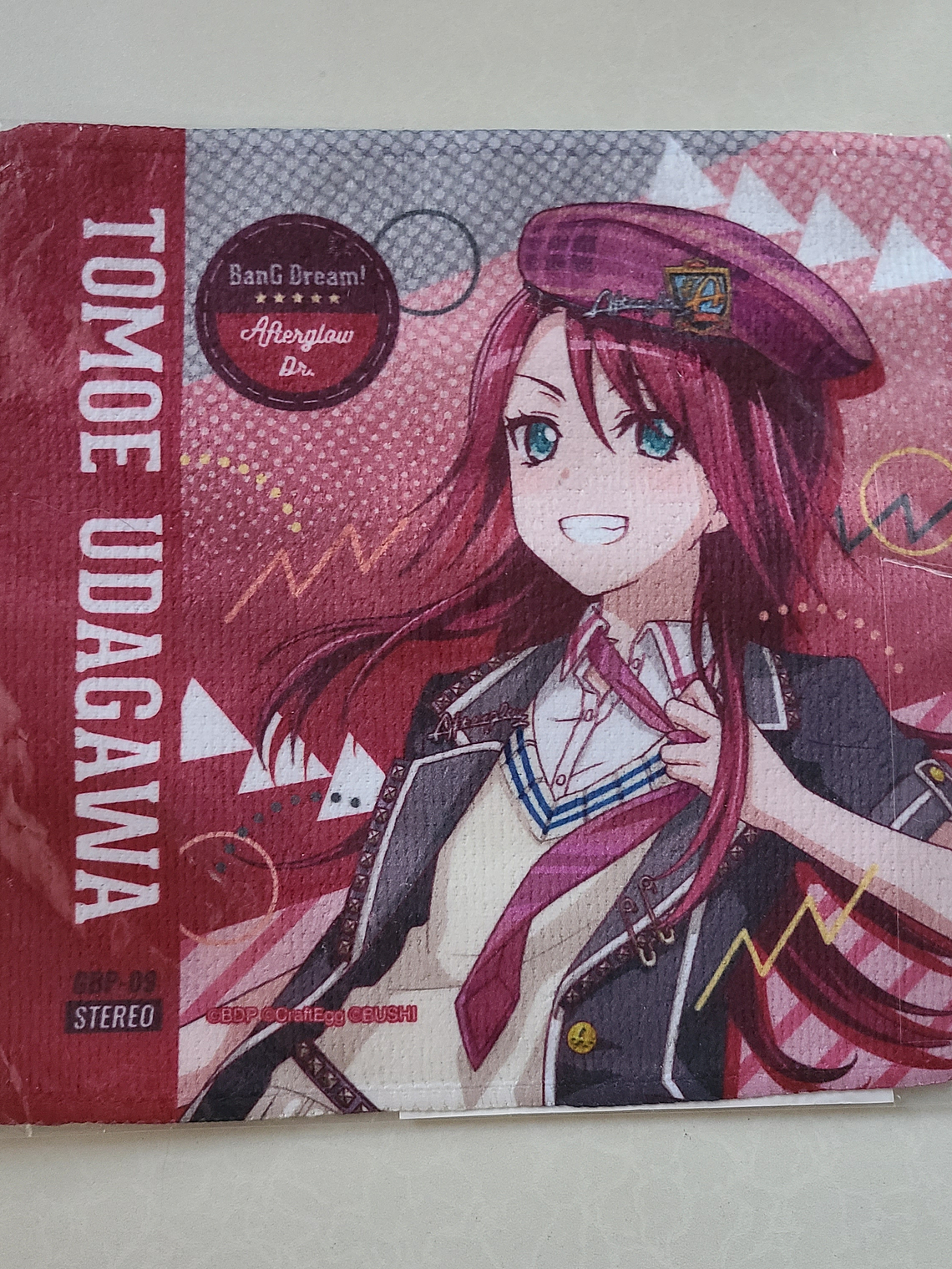 [Afterglow] Tomoe Udagawa - Toalla de microfibra [Band Dream] 1