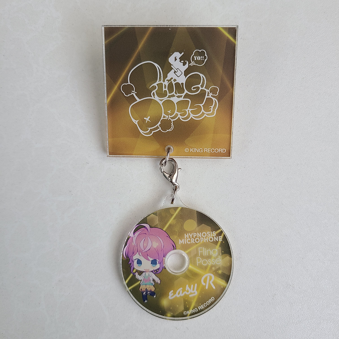  [Fling Posse] Ramuda Amemura - Pin acrílico CD [Hypnosis Mic] 1