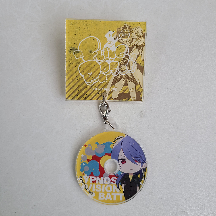 [Fling Posse] Dice Arisugawa - Pin acrílico CD [Hypnosis Mic] 1