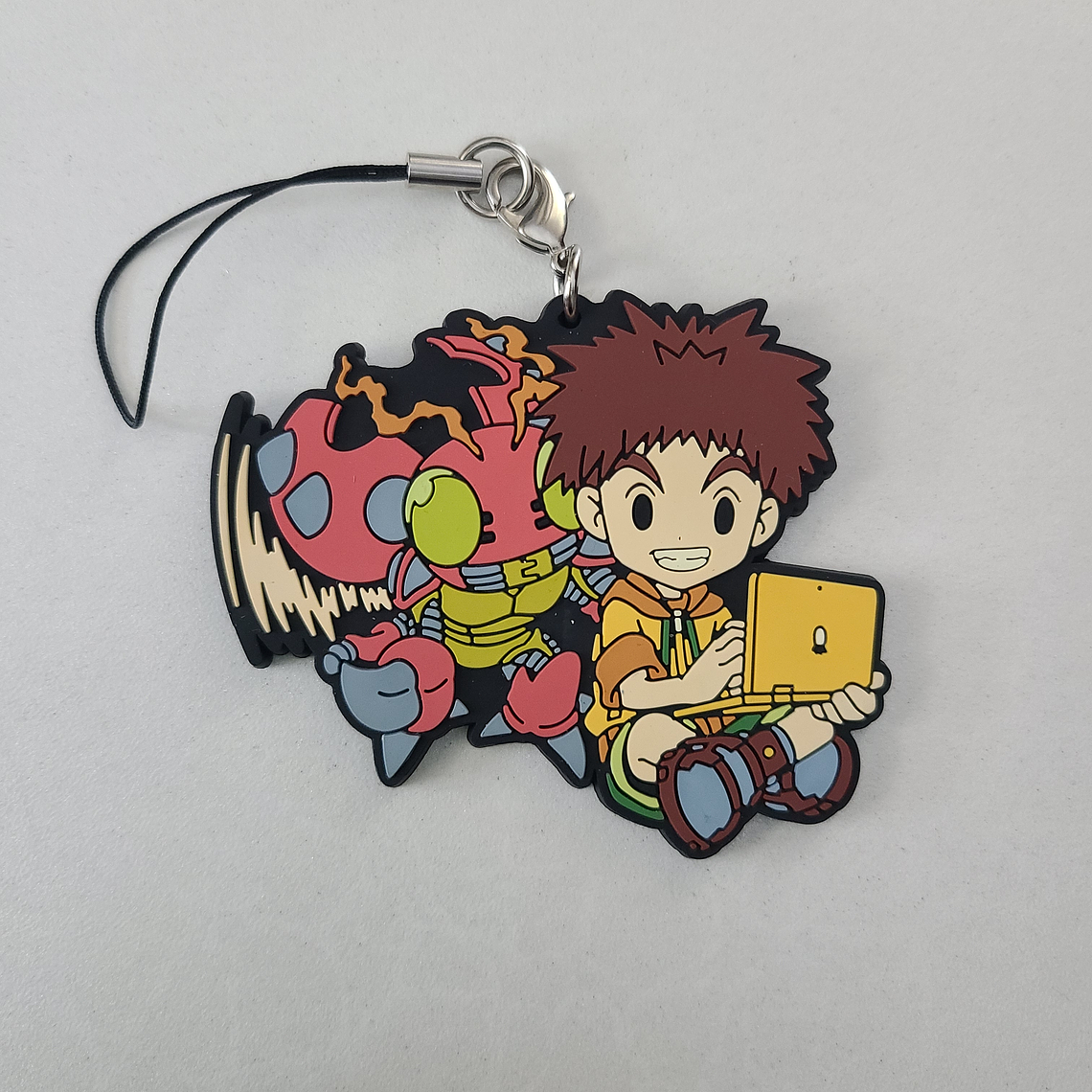 Koushiro Izumi & Tentomon - Strap de goma [Digimon] 1