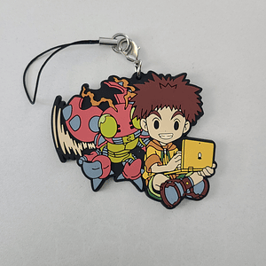 Koushiro Izumi & Tentomon - Strap de goma [Digimon]