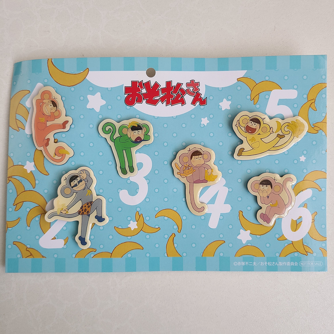 Matsuno Bros - Set de pines metálicos monitos [Osomatsu-san] 1