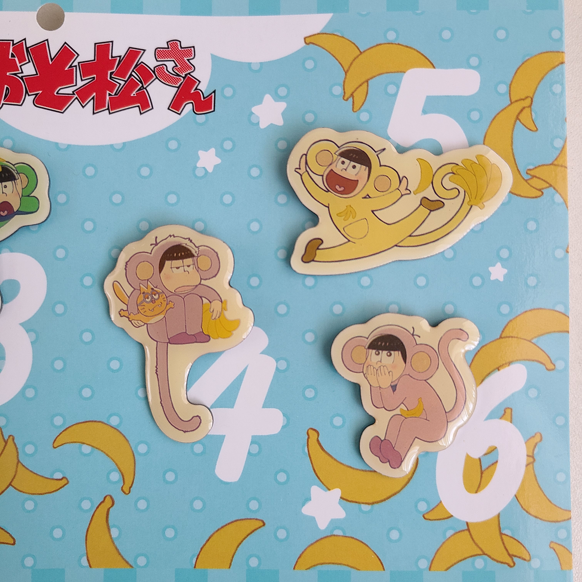 Matsuno Bros - Set de pines metálicos monitos [Osomatsu-san] 3
