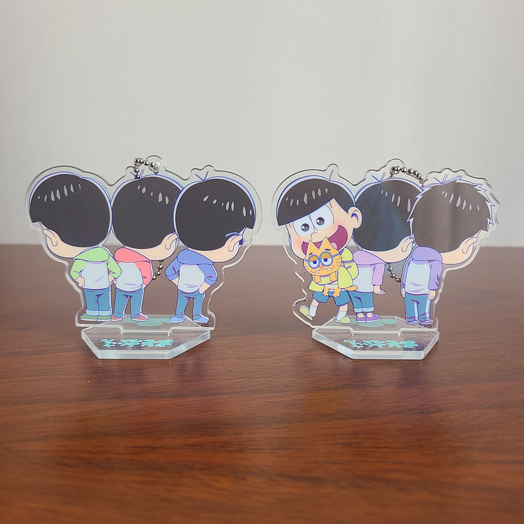 Matsuno Bros - Set de stands acrílicos [Osomatsu-san] 2