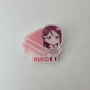 [Aqours] Riko Sakurauchi - Pin acrílico chibi [Love Live Sunshine]