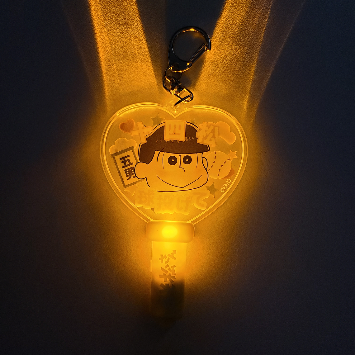 Jyushimatsu Matsuno - Llavero acrílico luminoso [Osomatsu-san] 2