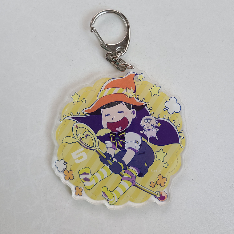 Jyushimatsu Matsuno - Llavero acrílico Magical Girl [Osomatsu-san] 1