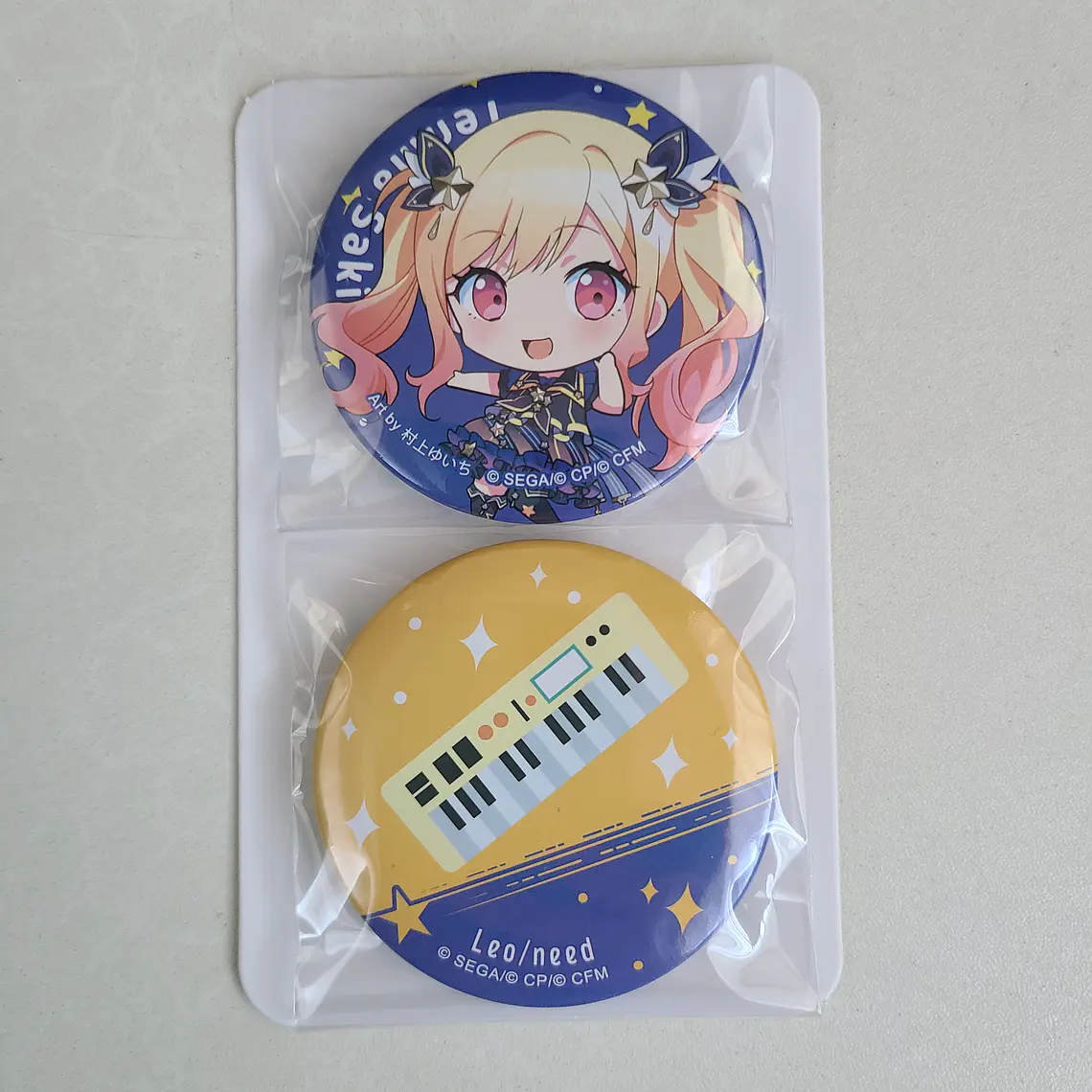 [Leo/Need] Saki Tenma - Set de chapitas [Project Sekai] 1