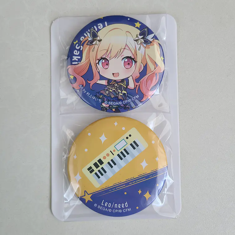 [Leo/Need] Saki Tenma - Set de chapitas [Project Sekai] 1