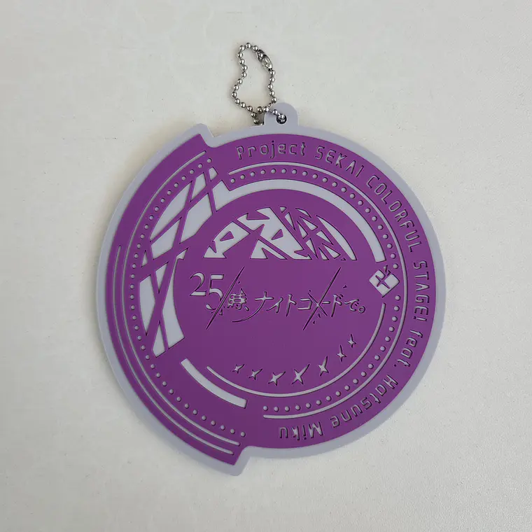 [Niigo] Posavasos de goma Nightcord at 25:00 [Project Sekai] 1