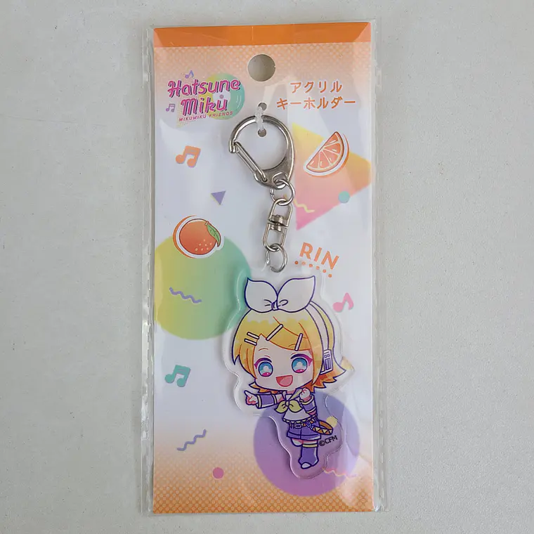 Rin Kagamine - Llavero acrílico MikuMikuFriends [Vocaloid] 1