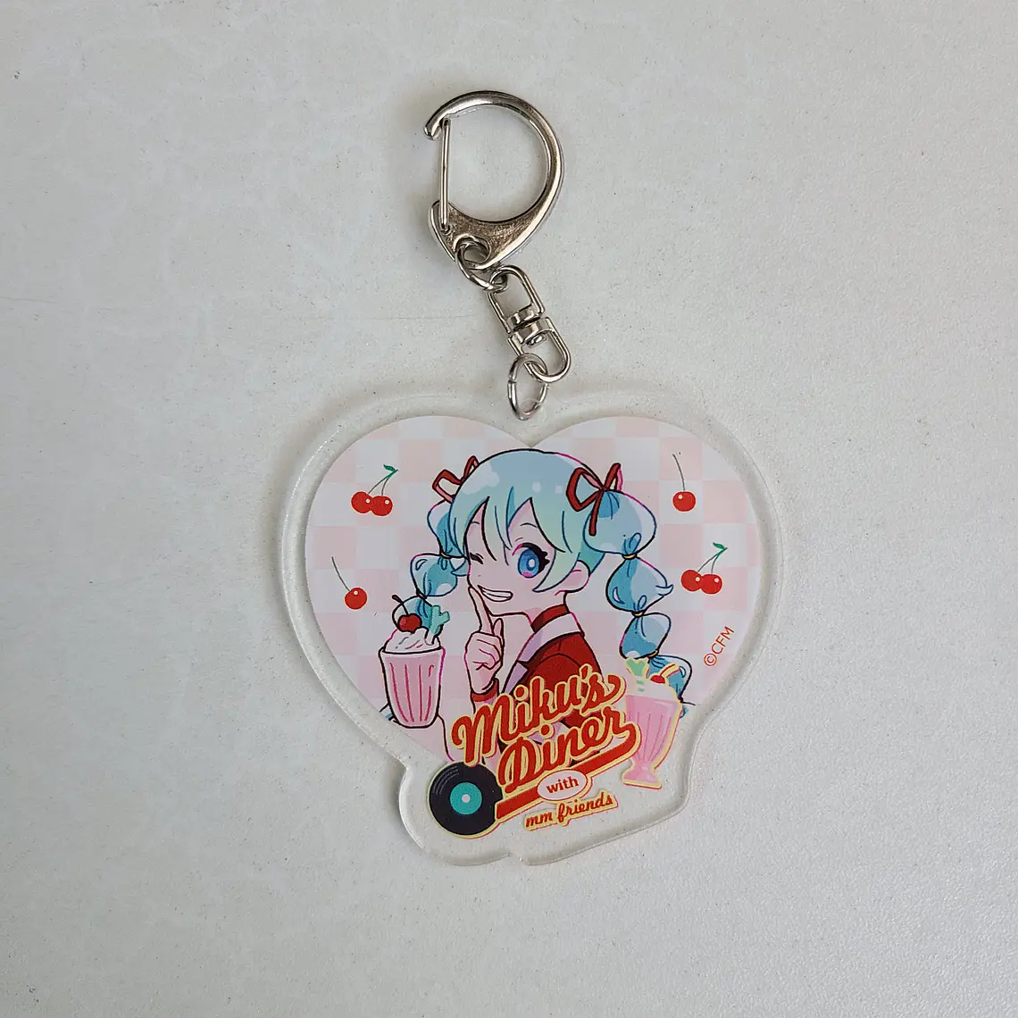 Hatsune Miku - Llavero acrílico Miku's Diner [Vocaloid] 1